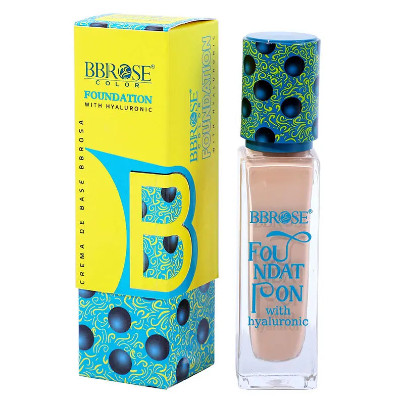 BBROSE Foundation for Face Brighten Skin Glowing and Whitening Foundation New Waterproof